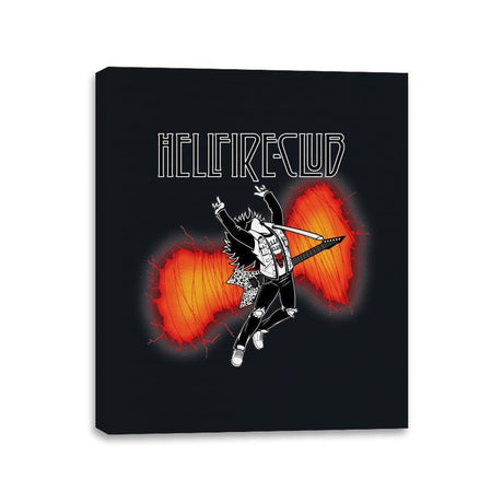 Metal Angel - Canvas Wraps Canvas Wraps RIPT Apparel 11x14 / Black