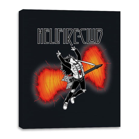 Metal Angel - Canvas Wraps Canvas Wraps RIPT Apparel 16x20 / Black