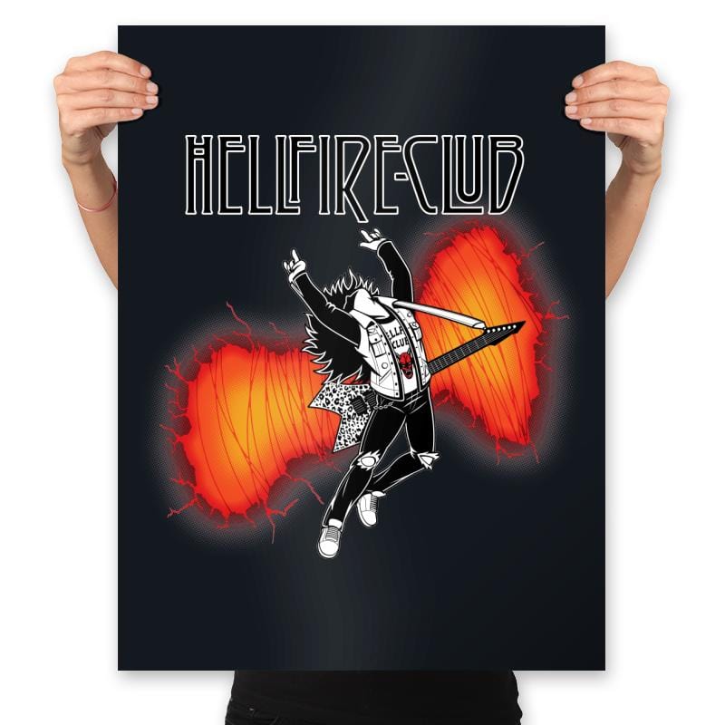 Metal Angel - Prints Posters RIPT Apparel 18x24 / Black