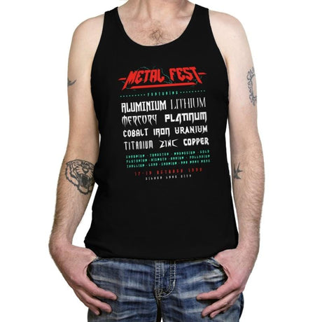 Metal Fest - Tanktop Tanktop RIPT Apparel X-Small / Black