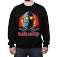 Metal Forever - Anytime - Crew Neck Sweatshirt Crew Neck Sweatshirt RIPT Apparel Small / Black