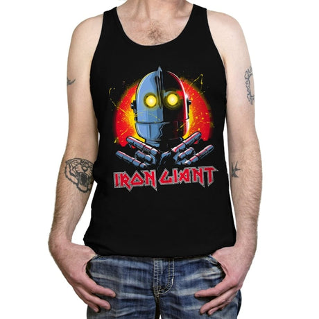 Metal Forever - Anytime - Tanktop Tanktop RIPT Apparel X-Small / Black