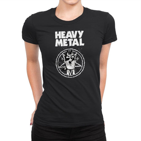 Metal Heeler - Womens Premium T-Shirts RIPT Apparel Small / Black