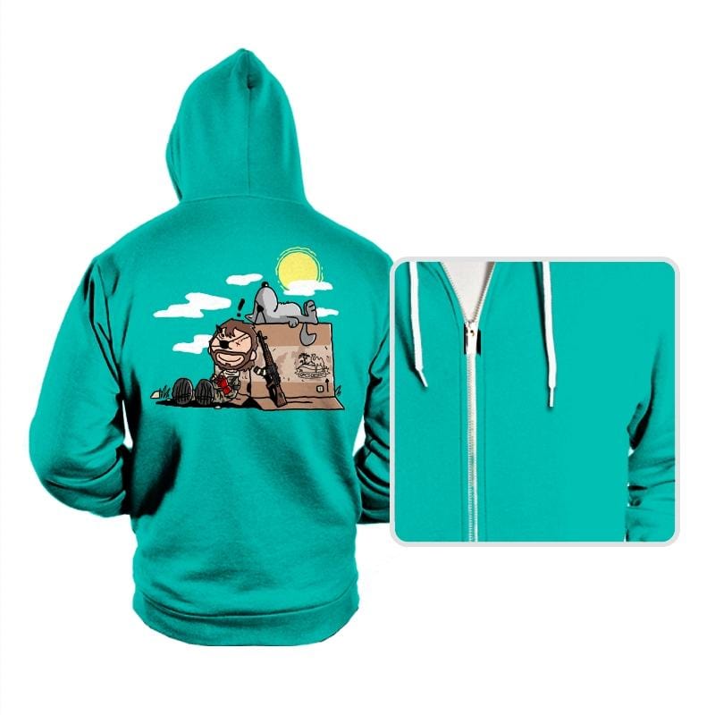 Metal PhantomNuts - Hoodies Hoodies RIPT Apparel Small / Teal