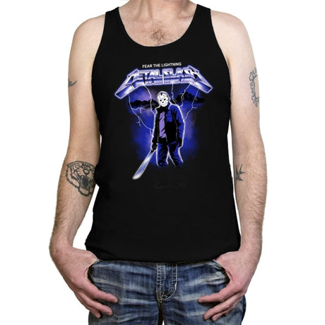 Metal Slash - Tanktop Tanktop RIPT Apparel X-Small / Black