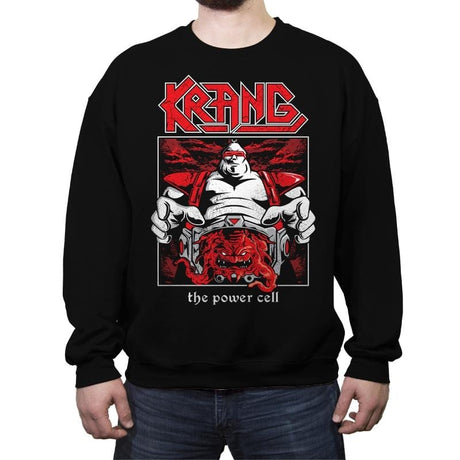 MetalKrang - Crew Neck Sweatshirt Crew Neck Sweatshirt RIPT Apparel Small / Black