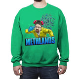 Methlands - Crew Neck Sweatshirt Crew Neck Sweatshirt RIPT Apparel