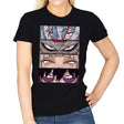 MHA Villain Eyes - Womens T-Shirts RIPT Apparel Small / Black