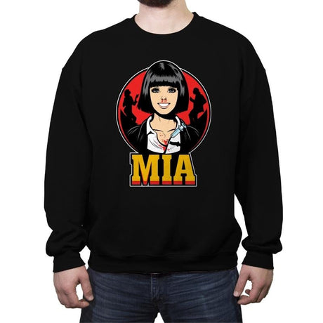 Mia - Crew Neck Sweatshirt Crew Neck Sweatshirt RIPT Apparel