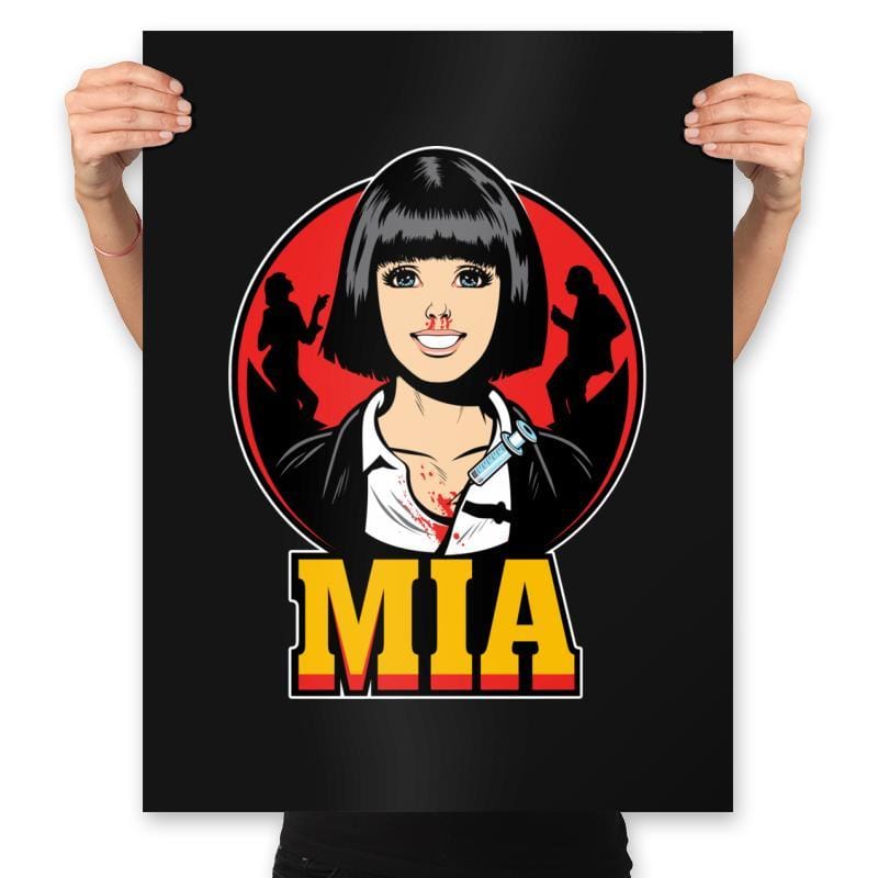 Mia - Prints Posters RIPT Apparel 18x24 / Black