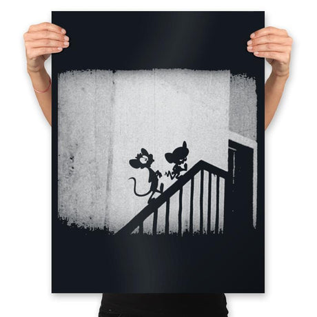 Micesferatu - Prints Posters RIPT Apparel 18x24 / Black