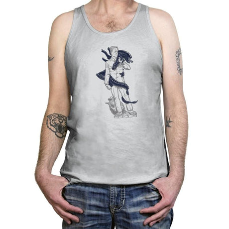 Michelangelo's Covenant Exclusive - Tanktop Tanktop RIPT Apparel X-Small / Silver