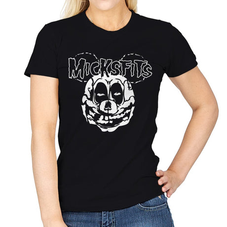 Micksfits - Womens T-Shirts RIPT Apparel Small / Black