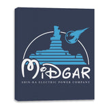 Midgar - Canvas Wraps Canvas Wraps RIPT Apparel 16x20 / Navy