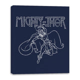 Mighty One - Canvas Wraps Canvas Wraps RIPT Apparel 16x20 / Navy