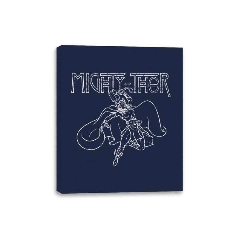 Mighty One - Canvas Wraps Canvas Wraps RIPT Apparel 8x10 / Navy