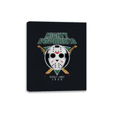 Mighty Voorhees - Canvas Wraps Canvas Wraps RIPT Apparel 8x10 / Black