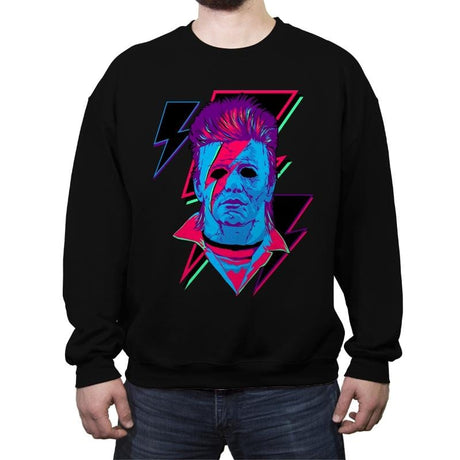 Mikey Glamdust - Crew Neck Sweatshirt Crew Neck Sweatshirt RIPT Apparel Small / Black