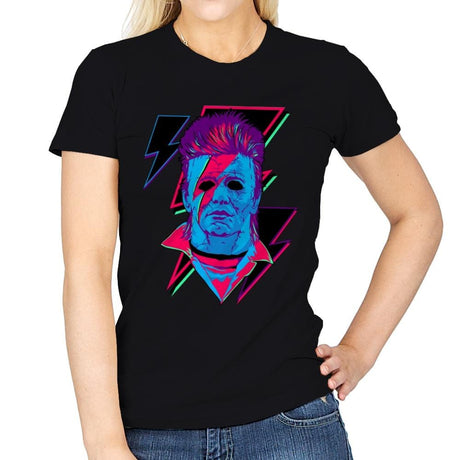 Mikey Glamdust - Womens T-Shirts RIPT Apparel Small / Black