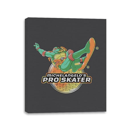 Mikey's Pro Skater - Canvas Wraps Canvas Wraps RIPT Apparel 11x14 / Charcoal