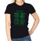 Milf - Man I Love Frogs - Womens T-Shirts RIPT Apparel Small / Black