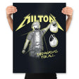 Milton - Prints Posters RIPT Apparel 18x24 / Black