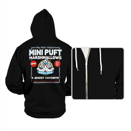 Mini Pufts - Hoodies Hoodies RIPT Apparel Small / Black