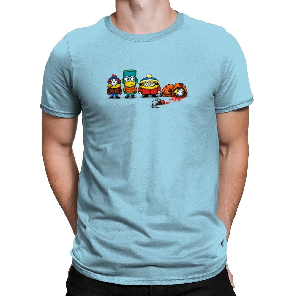 Minion Park Exclusive - Mens Premium T-Shirts RIPT Apparel Small / Light Blue