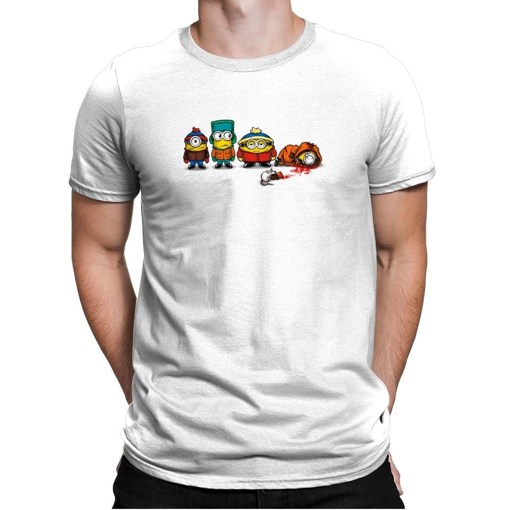 Minion Park Exclusive - Mens Premium T-Shirts RIPT Apparel Small / White