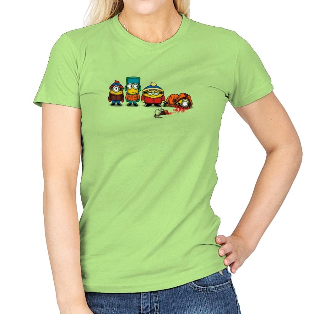 Minion Park Exclusive - Womens T-Shirts RIPT Apparel Small / Mint Green