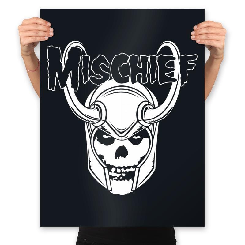 MISCHIEFS - Prints Posters RIPT Apparel 18x24 / Black