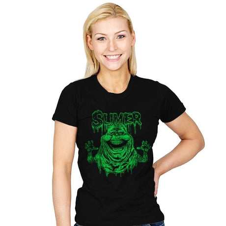 Misfit Ghost - Womens T-Shirts RIPT Apparel Small / Black