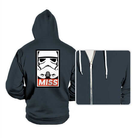 Miss - Hoodies Hoodies RIPT Apparel Small / Dark Gray