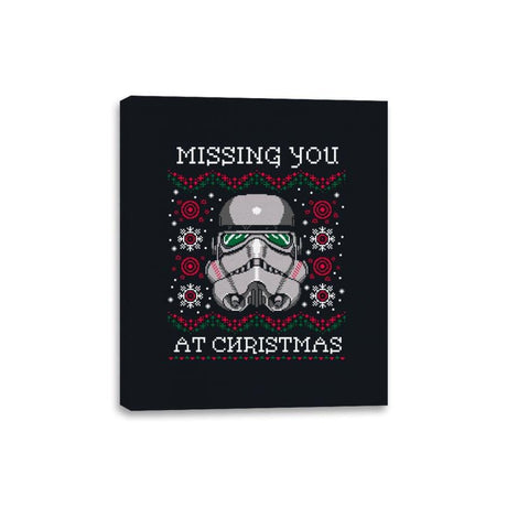 Missing You - Canvas Wraps Canvas Wraps RIPT Apparel 8x10 / Black