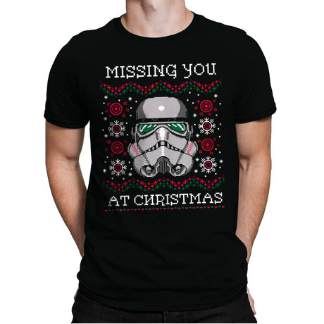 Missing You - Mens Premium T-Shirts RIPT Apparel Small / Black