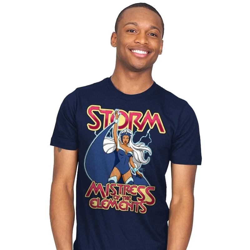 Mistress of the Elements - Mens T-Shirts RIPT Apparel Small / Navy