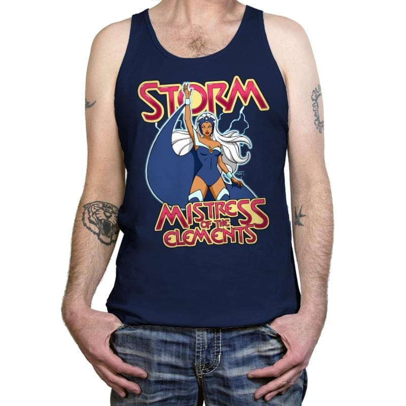 Mistress of the Elements - Tanktop Tanktop RIPT Apparel X-Small / Navy