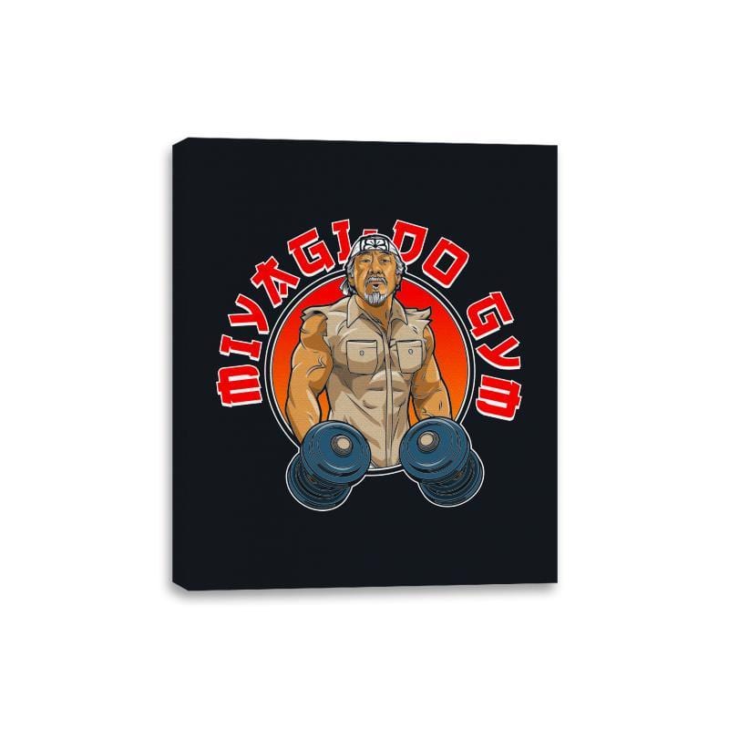 Miyagi-Do Gym - Canvas Wraps Canvas Wraps RIPT Apparel 8x10 / Black