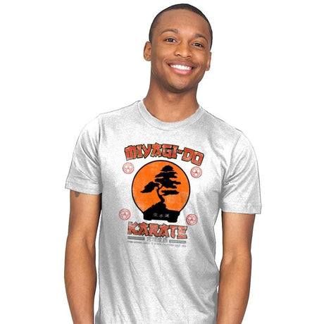 Miyagi do Karate - Mens T-Shirts RIPT Apparel Small / White