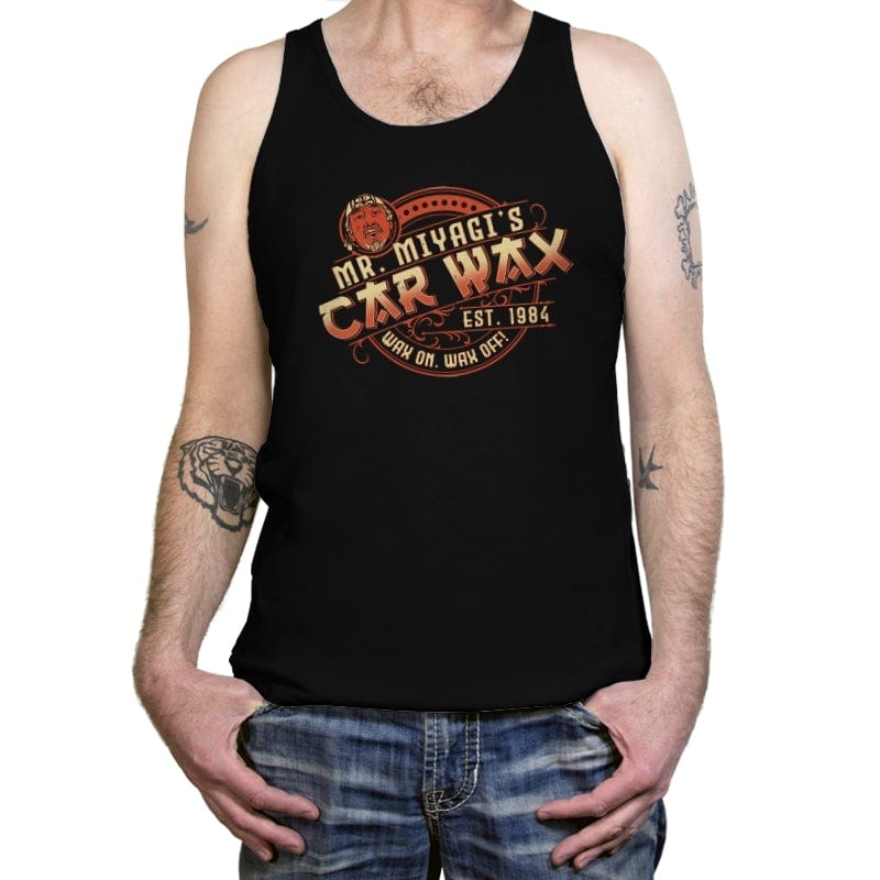 Miyagi's Car Wax - Tanktop Tanktop RIPT Apparel X-Small / Black