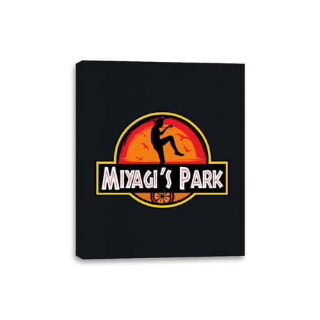 Miyagi' s Park - Canvas Wraps Canvas Wraps RIPT Apparel 8x10 / Black