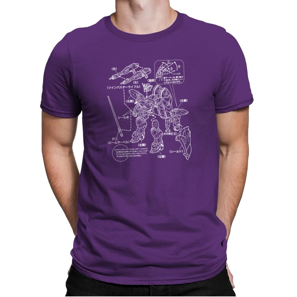 Modeling Skills Helpful Exclusive - Anime History Lesson - Mens Premium T-Shirts RIPT Apparel Small / Purple Rush