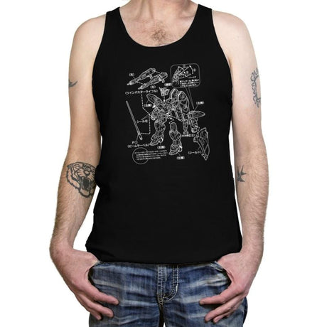 Modeling Skills Helpful Exclusive - Anime History Lesson - Tanktop Tanktop RIPT Apparel