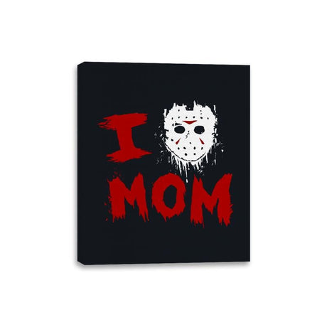 Momma's Boy - Canvas Wraps Canvas Wraps RIPT Apparel 8x10 / Black