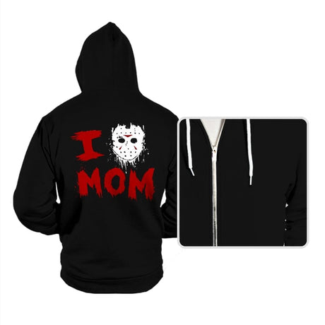 Momma's Boy - Hoodies Hoodies RIPT Apparel Small / Black