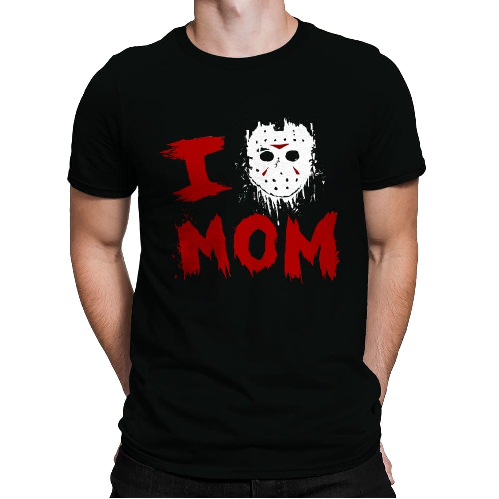 Momma's Boy - Mens Premium T-Shirts RIPT Apparel Small / Black