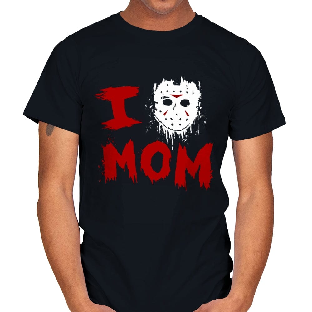 Momma's Boy - Mens T-Shirts RIPT Apparel Small / Black