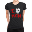 Momma's Boy - Womens Premium T-Shirts RIPT Apparel Small / Black