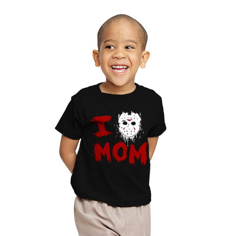 Momma's Boy - Youth T-Shirts RIPT Apparel X-small / Black