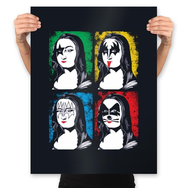 Mona Kissa - Prints Posters RIPT Apparel 18x24 / Black